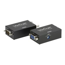 Aten-Ve022 Mini Cat 5 Ses/ Vga Görüntü Sinyali Uzatma Cihazı, 150 Metre (Mini Cat 5 A/V Extender) - 1
