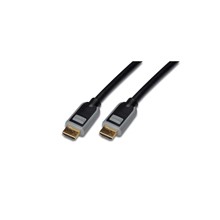 Dk-108059 Digitus Hdmı High Speed Ethernet Bağlantı Kablosu (Hdmı 1.3), 1080P, Tip A Erkek - Tip A Erkek, 5 Metre, Cu, Awg30, 2X Zırhlı, Ul, Altın Kaplama, Siyah/Gri Renk
 - 1