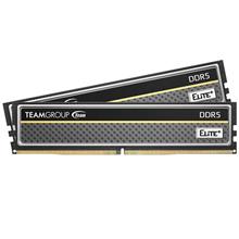 Team Elite Plus Black 16 GB (2x8GB) 4800MHz DDR5 CL40 U-DIMM RAM (TPBD516G4800HC40DC016) 