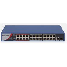 HIKVISION DS-3E0326P-E/M(B) 24xFE+1xGE-1GE/SPF YÖNETİLEMEZ 240W POE SWITCH