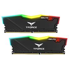 Team T-Force Delta RGB Black 32GB (2x16GB) 3200MHz CL16 DDR4 Gaming Ram (TF3D432G3200HC16FDC01)