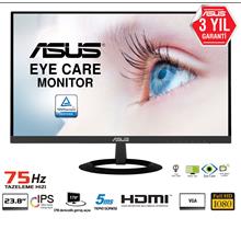 23.8 Asus Vz249He Fhd Ips 5Ms 75Hz Hdmı Vga