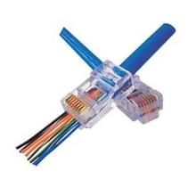 Bn-Mp6-Easy Kolay Tak Cat6 Konektörü, 3U≪Br≫
Easy Plug Cat6 Connector 3U