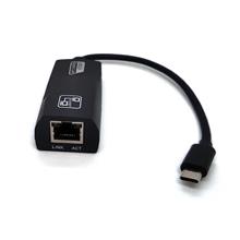 Ba-Usb3-Gtc-1 Beek Usb Tip C (Usb 3.0) Gigabit Ethernet Adaptörü, 1 X 10/100/1000 Port, 1 X Usb Tip C Erkek Port (Bilgisayar Bağlantısı İçin), Çip Takımı: Realtek 8153, 15 Cm, Siyah Renk