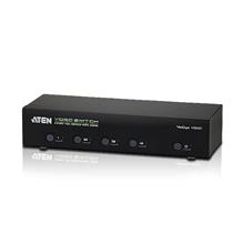 Aten-Vs0401 4'Lü Vga Seçici (Selector), 4 Giriş - 1 Çıkış (4 Port Video Switch), Hoparlör Ve Mikrofon Bağlanabilir, Ir Uzatma Kablosu Ve Ir Remote Kontrol Ünitesi Ayrıca Temin Edilmelidir