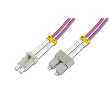 Bc-Fo-5Lcsc-01/4 Beek Lc-Sc Fiber Optik Patch Kablo, Multimode Om 4 50/125 Duplex, 3.0Mm, Lszh, 1 Metre