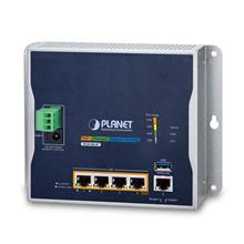 Pl-Wgr-500-4P Industrial Wall-Mount Gigabit Router With 4-Port 802.3At Poe+