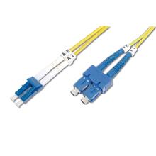 Dk-2932-02 Digitus Lc-Sc Fiber Optik Patch Kablo, 2 Metre, Singlemode, Duplex, 09/125