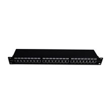 Bn-Pp-6A24S 19&Quot; 1U Cat6A Stp Patch Panel Lsa/Idc24-Port90 Degree Punchıso11801 Class Ea