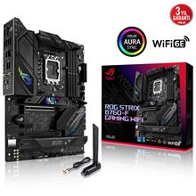 Asus Rog Strıx B760-F Gamıng Wıfı Ddr5 Dp Hdmı 3Xm2 Usb3.2 Wifi Bt Rgb Lan Atx 1700P 