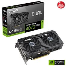 ASUS DUAL-RTX4070S-O12G-EVO GDDR6X 12GB HDMI DP 192Bit 