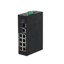 Dahua Pfs3110-8Et-96-V2 8 Port 8Xfe-1Ge-1Xge/Sfp 96W Poe Yönetilemez Switch