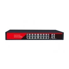 Ezcool Ez-16Psf-Fg 16Xge+2Xge Uplınk Yonetılemez Poe Switch (240 Watt)