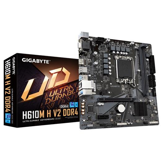 GIGABYTE H610M H V2 3200Mhz(OC) M.2 mATX 1700p