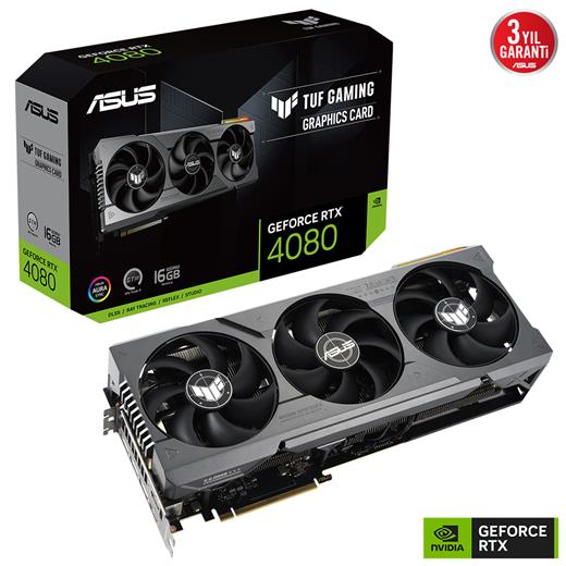 ASUS TUF-RTX4080-16G-GAMING 16GB GDDR6X HDMI DP 256Bit