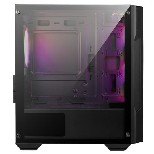 MSI MAG FORGE M100A 4x120mm ARGB mATX GAMING KASA