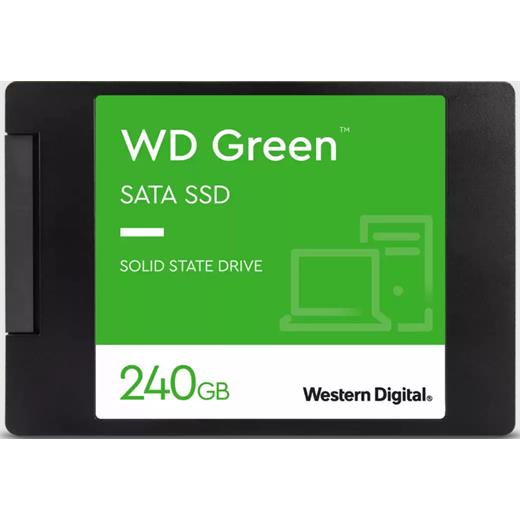 240GB WD GREEN 3D NAND 2.5 545/465MB/s WDS240G3G0A SSD