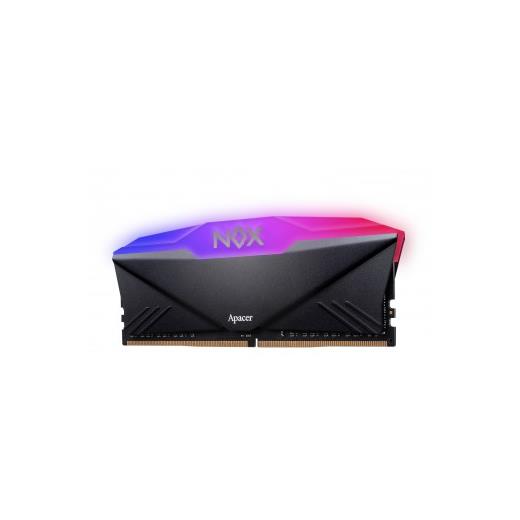 Apacer NOX RGB AURA Black 8GB 3200Mhz CL16 DDR4 Gaming Ram (AH4U08G32C28YNBAA-1)