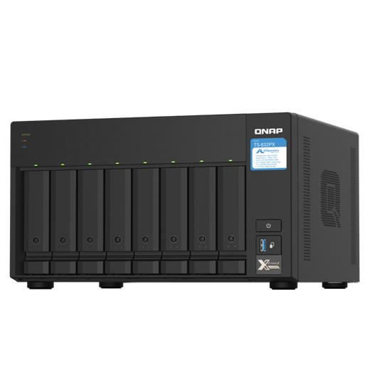 QNAP TS-832PX 8 YUVALI 4GB NAS DEPOLAMA ÜNİTESİ