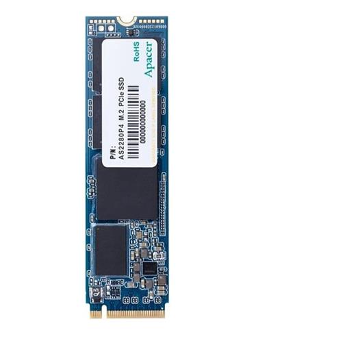 Apacer AS2280P4 512GB 2100/1500MB/s NVMe PCIe Gen3x4 M.2 SSD Disk (AP512GAS2280P4-1)