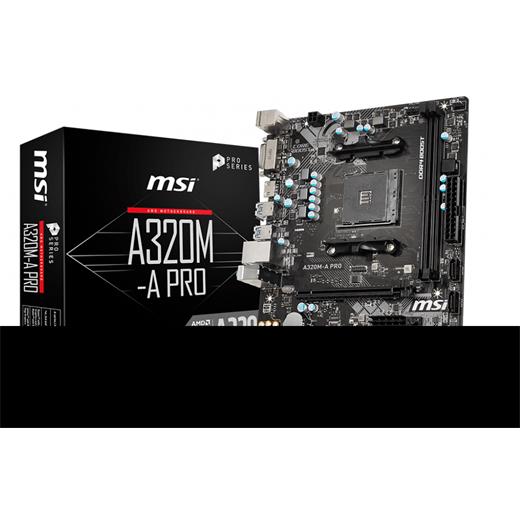 MSI A320M-A PRO DDR4 3200 (OC) DVI HDMI mATX