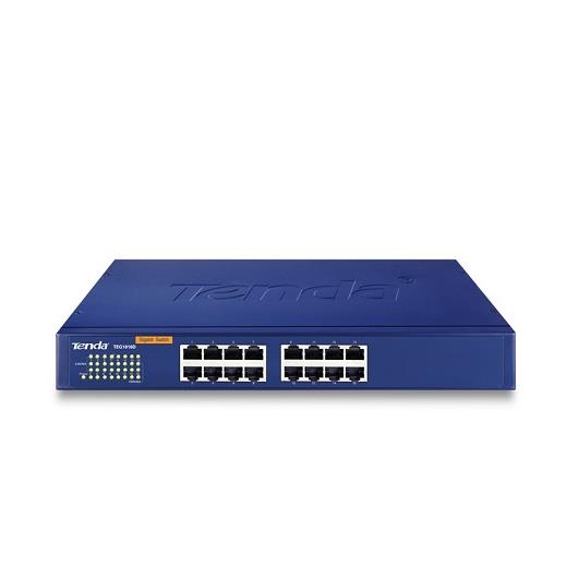 TENDA TEG1016D 16PORT 10/100/1000 YÖNETİLEMEZ SWITCH