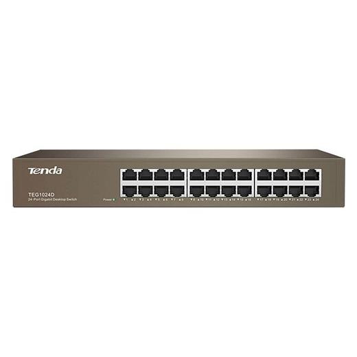 TENDA TEG1024D 24PORT 10/100/1000 YÖNETİLEMEZ SWITCH