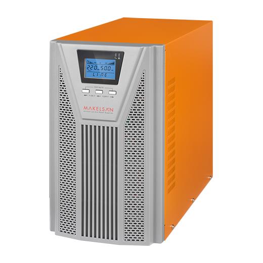 MAKELSAN POWERPACK SE 3KVA / 2700W (1F/1F) 5-10dk (6x 12V/9AH) ONLINE MU03000N11EAV03