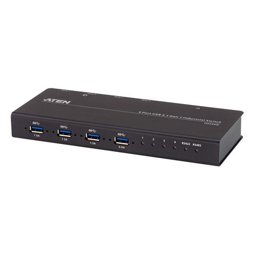 Aten-Us3344I 4 X 4 Usb 3.1 Gen1 Usb Arayüzüne Sahip Cihazları Paylaştıran Endüstriyel Hub Switch≪Br≫
4 X 4 Usb 3.1 Gen 1 Industrial Hub Switch