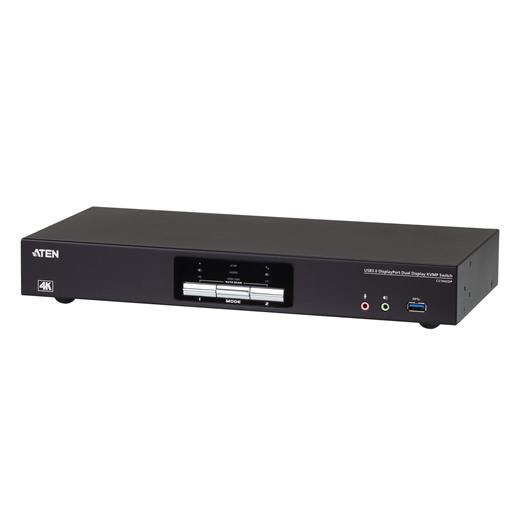 Aten-Cs1942Dp 2-Port Usb 3.0 4K Displayport Dual Display Kvmp™ Switch