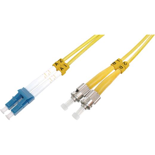 Bc-Fo-9Lcst-10 Beek Lc-St Fiber Optik Patch Kablo, 9/125 ?, Singlemode, 3.0Mm, Duplex, Os2, Lszh, 10 Metre