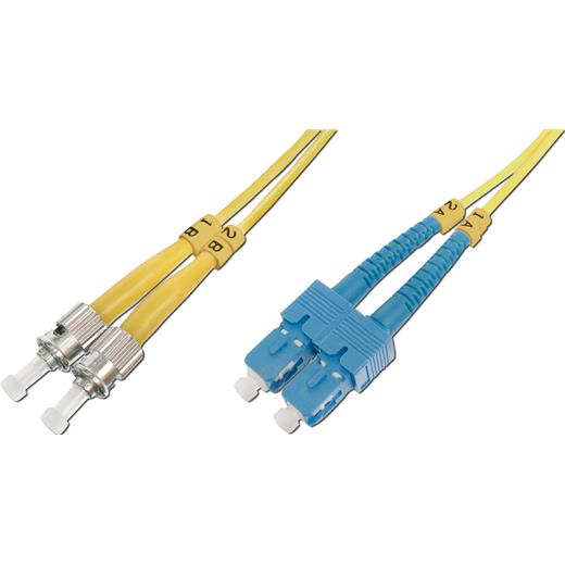 Bc-Fo-9Stsc-10 Beek St-Sc Fiber Optik Patch Kablo, 9/125 ?, Singlemode, 3.0Mm, Duplex, Os2, Lszh, 10 Metre