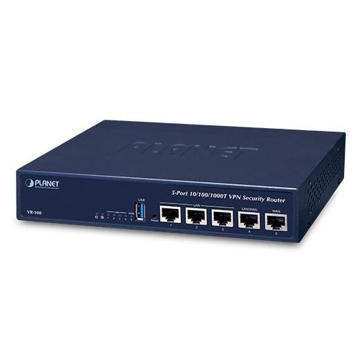 Pl-Vr-100 5-Port 10/100/1000T Vpn Güvenlik Router'I≪Br≫
5-Port 10/100/1000T Vpn Security Router