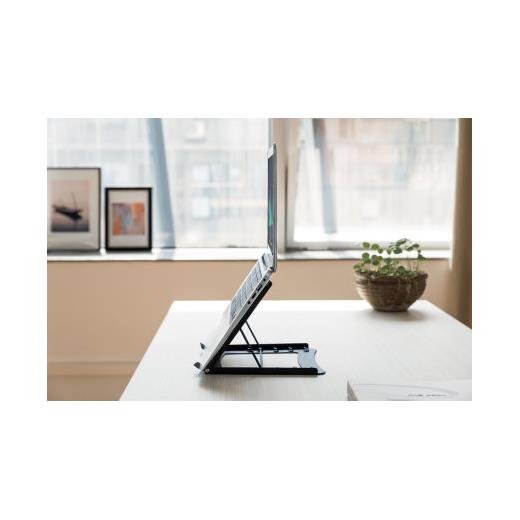 Assmann - DA-90368 Katlanabilir Çelik Dizüstü Bilgisayar/Tablet Standı Foldable Steel Laptop/Tablet Stand With 5 Adjustment Positions