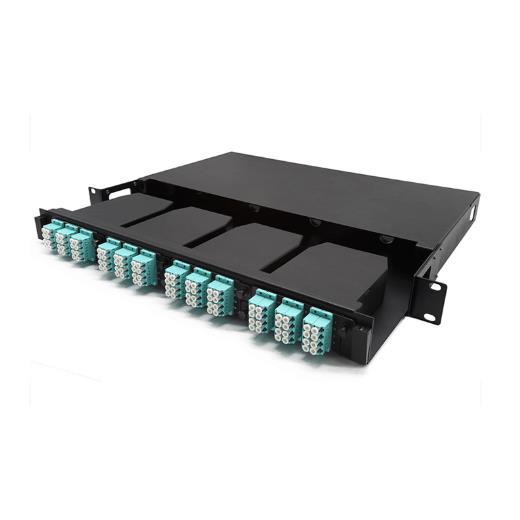 Bn-19Fpmpo-C24Lc/3 Bn-19Fpmpo-4 Panel İçin Mpo Kaset Om3; 2 X Mpo Adaptör, 12Xlc Dublex Adaptör, 2 X 6Lc Duplex Om3 Mpo Bağlantı Kablosu Dahil (4 Port Bn-19Fpmpo-4 Model Mpo Boş Patch Panel Haricen Temin Edilmelidir)