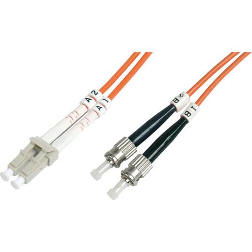 Bc-Fo-5Lcst-05 Beek Lc-St Fiber Optik Patch Kablo, Multimode Om 2 50/125 Duplex, 3.0Mm, Lszh, 5 Metre  