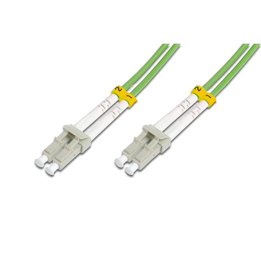 Bc-Fo-5Lclc-01/5 Beek Lc-Lc Fiber Optik Patch Kablo, Multimode Om 5 50/125 Duplex, 3.0Mm, Lszh, 1 Metre