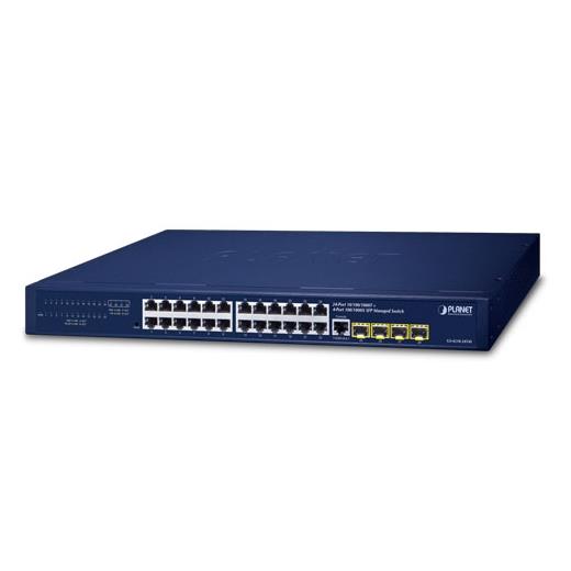 Pl-Gs-4210-24T4S Yönetilebilir Gigabit Switch (Managed Gigabit Switch)≪Br≫
24-Port 10/100/1000T≪Br≫
4-Port 100/1000X Sfp≪Br≫
1 X Konsol Port