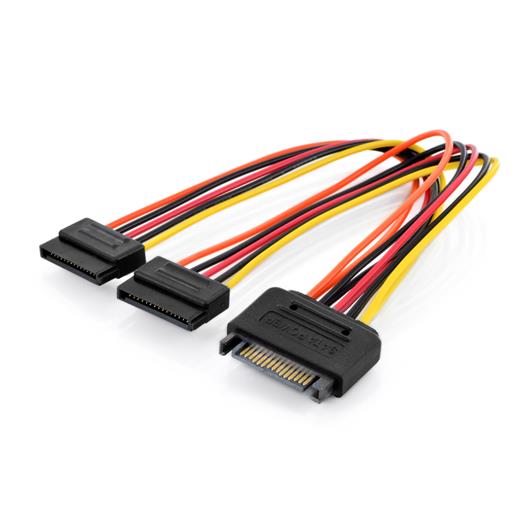 Ak-430405-003-M Dahili Y-Güç Kaynağı Kablosu, Erkek/Dişi/Dişi, 0.3 Metre,Sata 15-Pin - 2 X Sata 15-Pin≪Br≫
Internal Y-Power Supply Cable M/F/F, 0.3M, Sata 15-Pin - 2X Sata 15-Pin