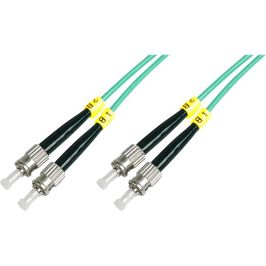 Bc-Fo-5Stst-02/3 Beek St-St Fiber Optic Patch Kablo,  Multimode Om3 50/125 Duplex, 3.0Mm, Lszh, 2 Metre