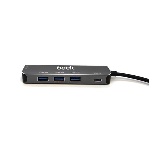 Ba-Usb-Hb3C-4A1C Beek 4 Port Usb Tip C Hub + Pd≪Br≫
4 X Usb 3.0≪Br≫
1 X Pd Şarj Özelliği