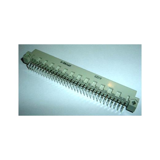 A-Bm64Abr Dın 41612 Eurocard Connector Type B, 90, Male, 64-Poles, Row Ab