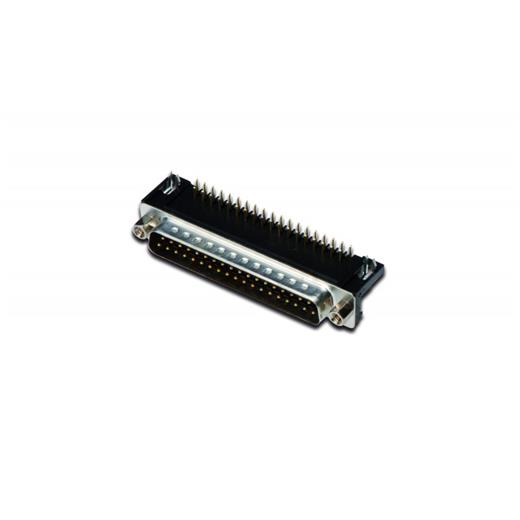 A-Ds 25 A/Kg-T1 25 Pin Erkek, 90 Derece, Montaj Elemanı