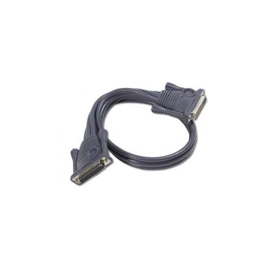 Aten-2L-1701 Aten Kvm (Keyboard/Video Monitor/Mouse) Switch’Ler İçin Kaskad Bağlantı Kablosu, 1.80 Metre, D-Sub 25 Erkek ≪-≫ Dişi