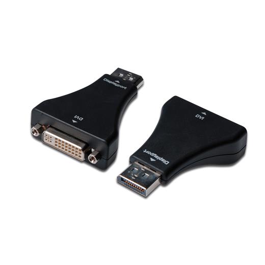 Ak-340603-000-S Displayport (Dp) ≪-≫ Dvı-I  Adaptörü, Dp Erkek - Dvı-I (24+5) Dişi 
 