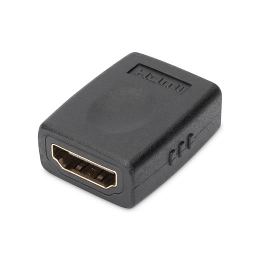 Ak-330500-000-S Hdmı Adaptör, Hdmı A (19 Pin) Dişi - Hdmı A (19 Pin) Dişi, Siyah Renk