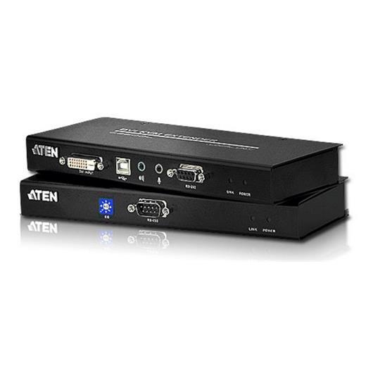 Aten-Ce600 Dvı Kvm (Keyboard/Video Monitor/Mouse) Mesafe Uzatma Cihazı, Ses (Hoparlör Ve Mikrofon) Bağlantı Desteği, 60 Metre, Usb Konsol, Esd Ve Gerilimdeki Ani Yükselmelere Karşı Korumalı≪Br≫
Usb Dvı Cat 5 Kvm Extender (1024 X 768@60M) 