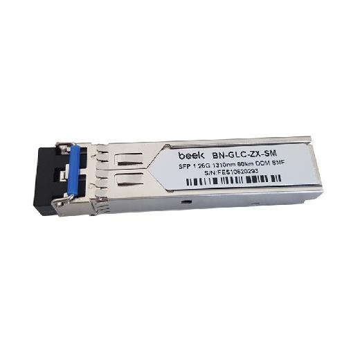 Bn-Glc-Zx-Sm Beek 1000Base-Lx (Lc/80Km/1310Nm/Single-Mode) Sfp Modül, 1.25Gb/S, Cisco, Extreme, Nortel, Zte, Huawei, Alcatel, Zyxel, Netgear, Avaya, Juniper, Linksys, Enterasys Ürünleriyle Uyumlu