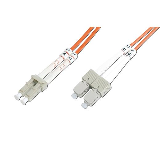 Bc-Fo-5Lcsc-01 Beek Lc-Sc Fiber Optik Patch Kablo, Multimode Om 2 50/125 Duplex, 3.0Mm, Lszh, 1 Metre