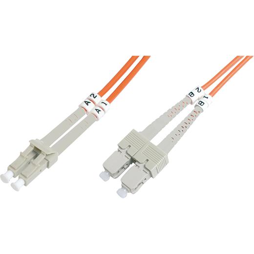 Bc-Fo-6Lcsc-01 Beek Lc-Sc Fiber Optik Patch Kablo, Multimode Om 1 62.5/125 Duplex, 3.0Mm, Lszh, 1 Metre